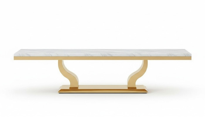 Modernes Sideboard tv Regal Edelstahl Kommode Board Neu Konsolen