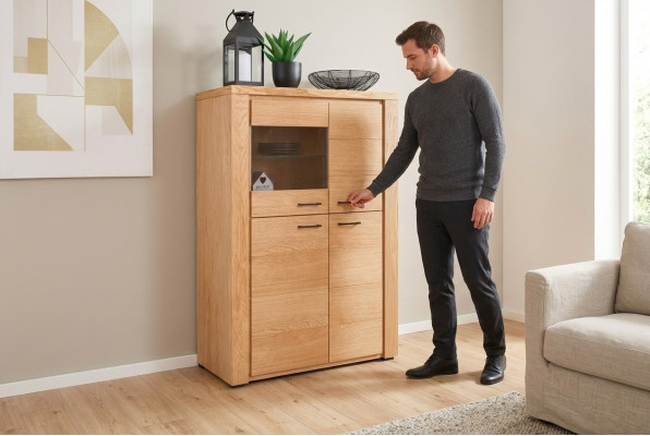 Vitrine Kommode Schrank Vitrinen Wohnzimmer Bar Schränke Design Anrichte