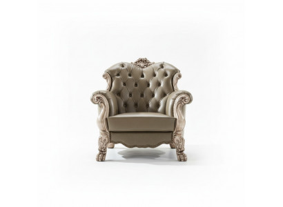 Barock Sessel Einsitzer Polster Sofa Couch Fernseh Couchen Design Wohnzimmer Neu