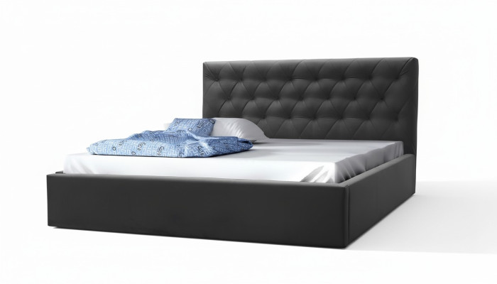 Luxus Bett Ehebett Stil Möbel Schlafzimmer Hotel Betten 180x200 Chesterfield