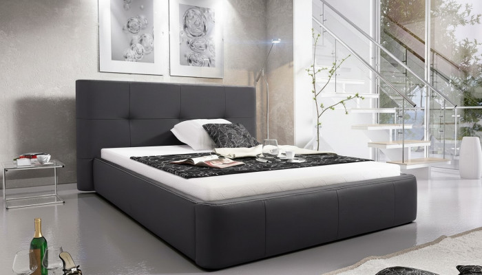 Bett Polster Design Luxus Doppel Hotel Betten Schlaf Zimmer Modern Leder