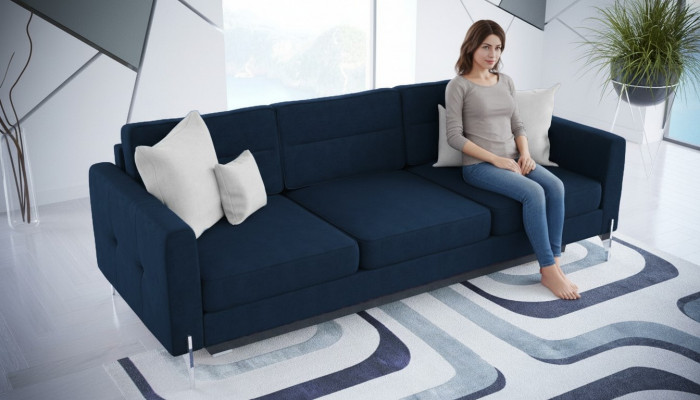 Sofas Klapp Textil Couch Schlafsofa Bett Sofa Kasten Couchen Polster Möbel Stoff