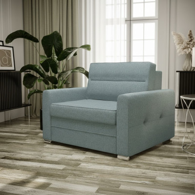 Relax Stoff Textil Lounge Fernseh 1 Sitzer Sessel Design Stuhl Polster Club Neu