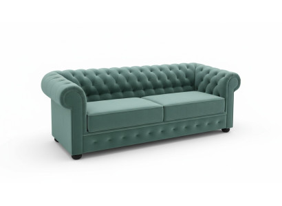 Design Sofa Couch 3 Sitzer Polsterung Leder Big Sofas Textil Chesterfield 