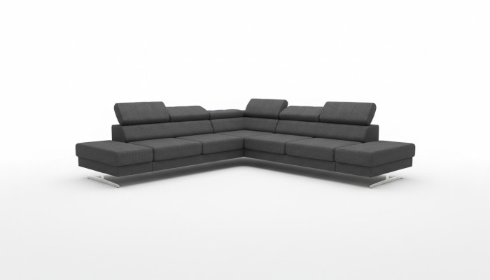 Design Sofa Couch Polsterung Wohnzimmer L-Form Modern Elegant Wohnlandschaft Neu