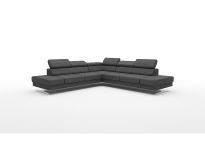 Design Sofa Couch Polsterung Wohnzimmer L-Form Modern Elegant Wohnlandschaft Neu