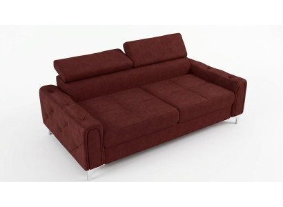 Design Couchen Luxus Polster Möbel Sofa Couch Sitz Leder Textil Neu 186x100cm