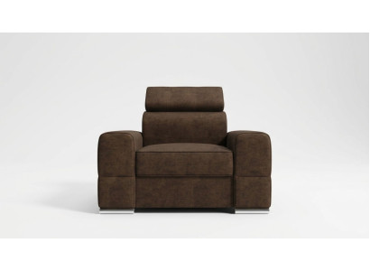 Design Luxus Chair Sessel Sofa 1 Sitzer Fernseh Lounge Chaise Sofa Leder Textil