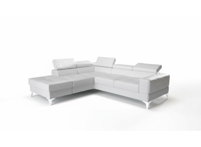 Ecksofa L-Form Sofa Wohnlandschaft Polster Multifunktion Design Modern Textil