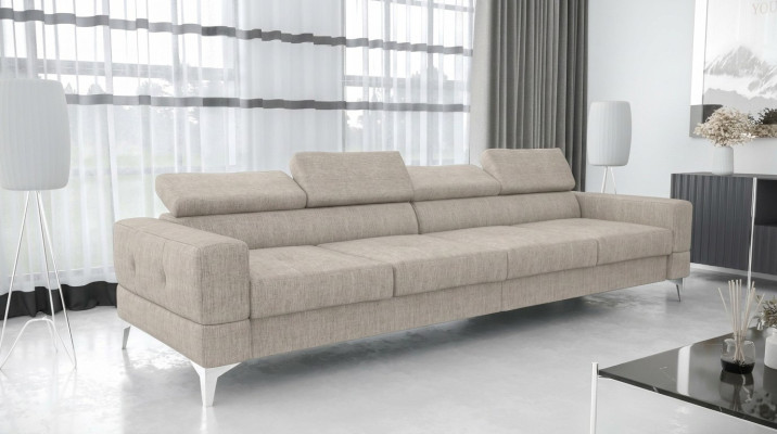 Wohnzimmer Couch Couchen Polster Sofas xxl Design Sofa 4 Sitzer Textil Big Neu