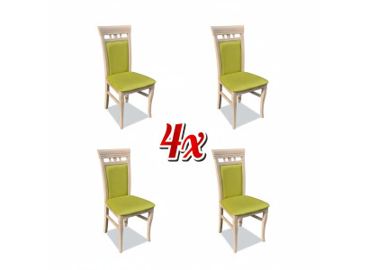 Garnitur Sessel Neu 4x Stühle Stuhl Polster Design Lounge Küchen Sitz Esszimmer