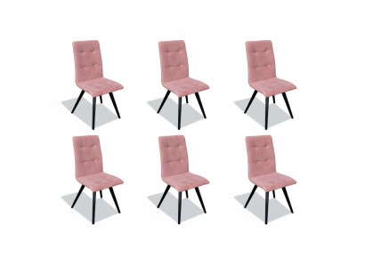 Gruppe Sessel Italienische Luxus Möbel Garnitur Esszimmer Stuhl Set 6x Stühle