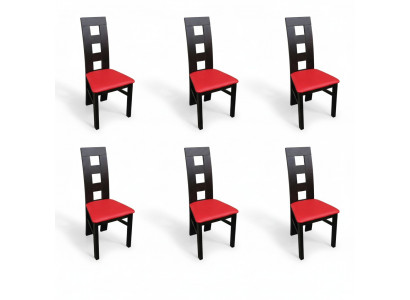 Design Set 6x Sessel Stuhl GruppeTextil Polster Stühle Gastro Esszimmer Stoff