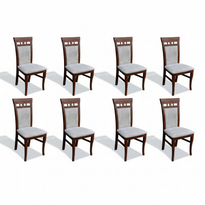 Esszimmer Komplette Sitzgruppe Design Stuhl Set Stühle 8x Garnitur Gruppen Neu
