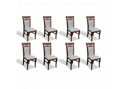 Esszimmer Komplette Sitzgruppe Design Stuhl Set Stühle 8x Garnitur Gruppen Neu