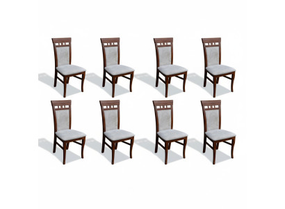 Esszimmer Komplette Sitzgruppe Design Stuhl Set Stühle 8x Garnitur Gruppen Neu