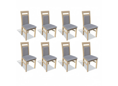 Garnitur Sessel Luxus Neu 8x Stühle Stuhl Polster Design Lounge Ess Sitz Gruppe
