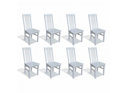 Esszimmerstuhl Designer Stühle Esszimmerstühle Neu Set 8x Stoff Massivholz Stuhl
