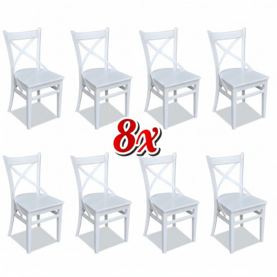 Ess Wohn Zimmer 8x Stühle Neu Stuhl Set Sessel Design Polster Lehn Leder Textil