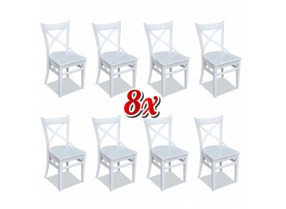 Ess Wohn Zimmer 8x Stühle Neu Stuhl Set Sessel Design Polster Lehn Leder Textil