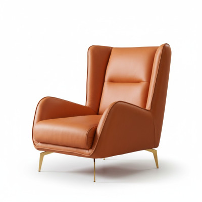 Luxus Fernseh Club Sessel Polster Sitzer Design Couch Sessel Relax Leder Lounge