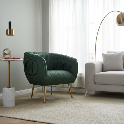 Luxus Wohnzimmer Neu Relax Sessel Metall Design Polster Lounge Club