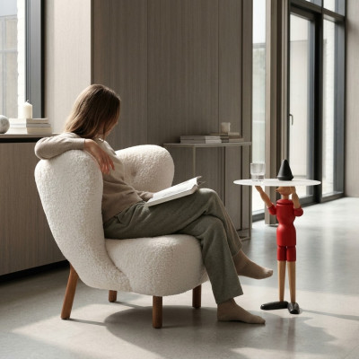 Moderner Design Sessel Textil Wohnzimmer Lounge Design Möbel Stühle