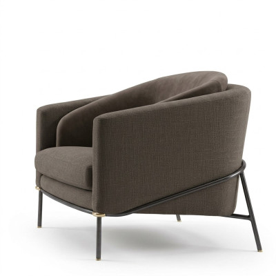 Moderner Design Sessel Wohnzimmer Einsitzer Sofa Couch Lounge Club