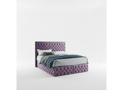 Schlafzimmer Bett Betten Polster Doppel Ehe Hotel Luxus Leder Moderne