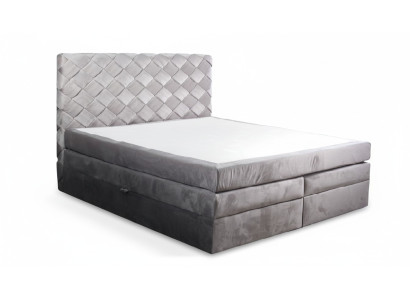 Boxspring Bett Lederbett 180x200cm Hotel Doppelbett Luxus Betten Modernes Neu