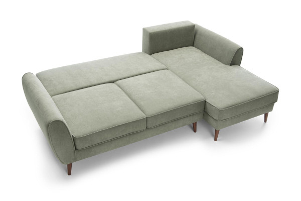 Sofas Design Ecksofa L-Form Möbel Bett Funktionen Textil Leder Schlafsofa