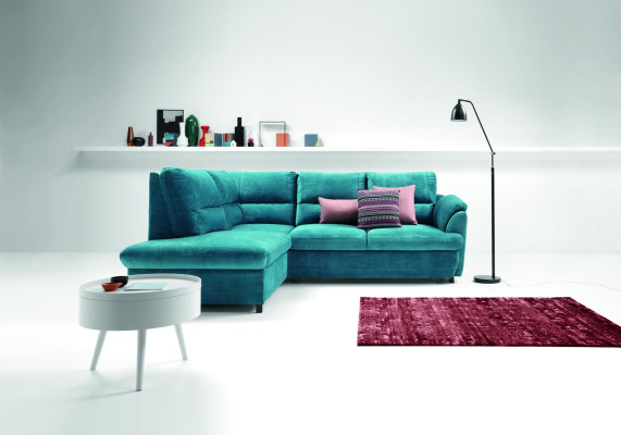 Ecksofa Neu Moderne Design Sofas Couchs Bett Stoff Couch L-Form Wohnzimmer Neu