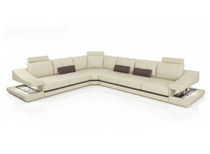 Sofas Ecke Ecksofa Couch Polstermöbel Wohnzimmer Textil L-Form Sofas
