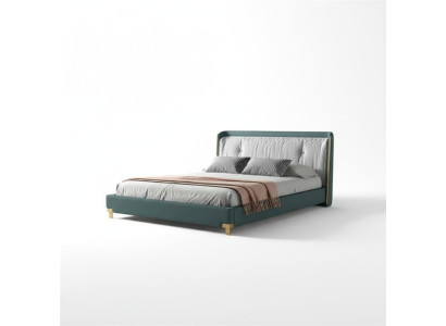 Doppelbett Betten Design Polster Schlafzimmer 180x200cm Modern Holz