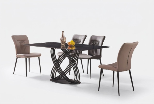 Luxus Tisch Edelstahl Esstisch Esszimmer Esstische Küche Tische Design Metall