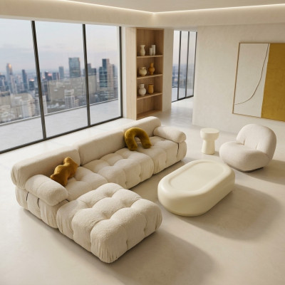 Ecksofa L-form Wohnlandschaft Relax Sitz Design Couch Lounge Eck Modern Textil