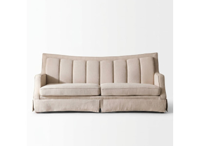 Stoff Sofa Dreisitzer Möbel Relax Sitz Design Couch Lounge Sofas Textil 3 Sitzer