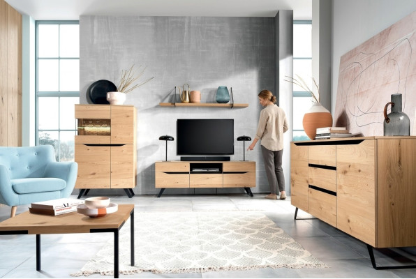 Wohnzimmer Möbel Unterschrank Anrichte Kommode Side Low Board Hotel Schrank Neu