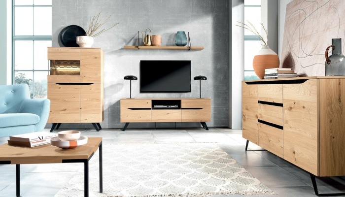 Wohnzimmer Möbel Unterschrank Anrichte Kommode Side Low Board Hotel Schrank Neu