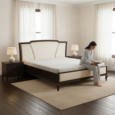 Schlafzimmer Bett Polster Design Luxus Doppel Hotel Betten 140 160 180 x 200cm