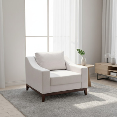 Polstersessel Relax Lounge Designer Sessel Moderner Relax Modern Weiß Stuhl Neu