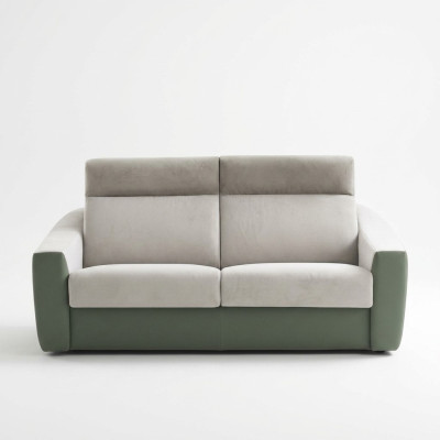 Designer Sofa 2 Sitzer Stoffsofa Schlafsofa Zweisitzer italienische Möbel Neu