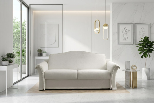 Wohnzimmer Sofa 3 Sitzer Grau Designermöbel Polster Sofas Textilsofa 208 x 103cm