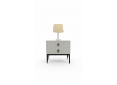 Schlafzimmer Beistelltisch Luxus 2x Nachttische Elegante Nachttische 2x