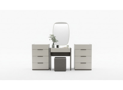 Design Schminktisch mit Spiegel Luxus Schlafzimmer Möbel Hocker 3tlg. Neu