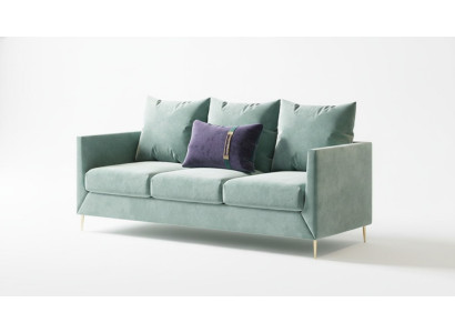 3 Sitzer Stoff Sofa Wohnlandschaft Relax Sitz Design Couch Lounge Sofas Samt