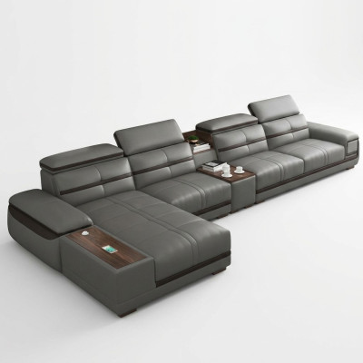 Wohnlandschaft Eckgarnitur Ecksofa L-form Polster Modern Relax Sitz Luxus Möbel