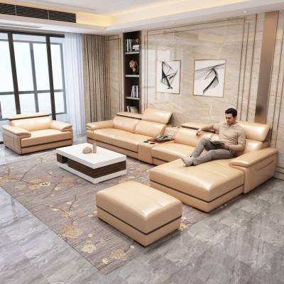 Relax Eckgarnitur Ecksofa L-form Polster Modern Sitz Möbel Wohnlandschaft Luxus