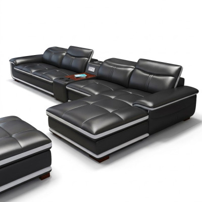 Ecksofas Sitz Möbel Wohnlandschaft Luxus Ecksofa L-form Polster Modern Relax