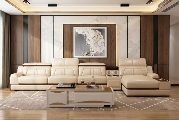 Ecksofa L-form Polster Couch Relax Sitz Möbel Wohnlandschaft Luxus Eckgarnitur